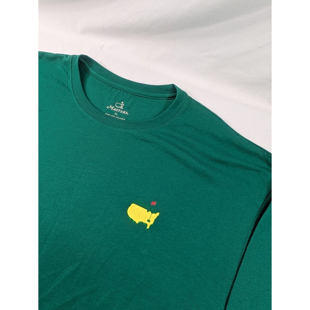 Masters Green Golf Tournament Augusta National Green T-Shirt Men's XL
